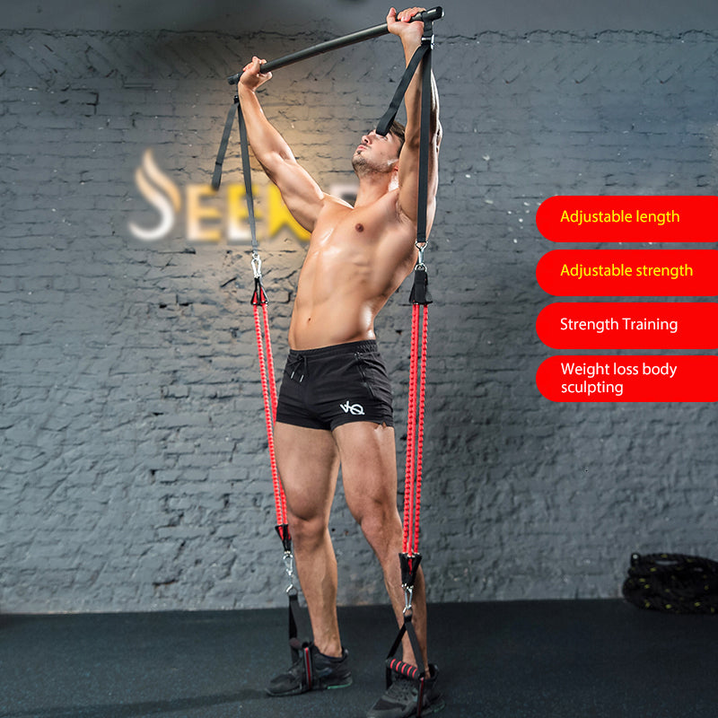 EverStrong Training Bar with Resistance Bands