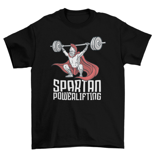 EverStrong Spartan Powerlifting T-Shirt