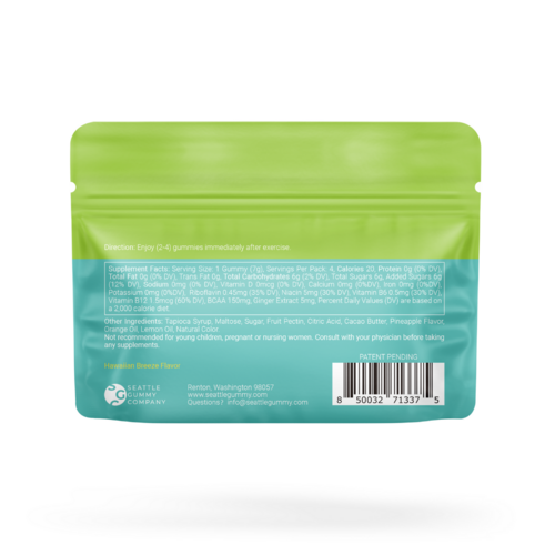 Recover Post-Workout Gummies Hawaiian Breeze 12-Pack